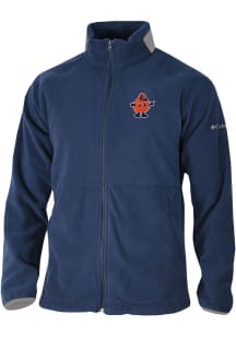 Columbia Syracuse Orange Mens Navy Blue Everest Ridge Medium Weight Jacket