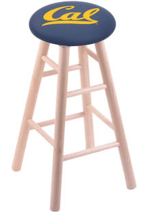 Cal Golden Bears Round Cushion Maple Pub Stool - Brown