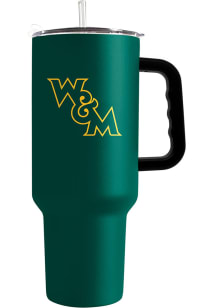 Logo Brands William & Mary Tribe Logo Brands PRMY MRK S40PT 40oz Pwdr CoatDark Stainless Steel Tum..