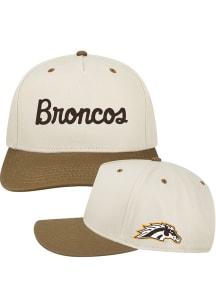 Western Michigan Broncos Heritage Adjustable Adjustable Hat - Beige
