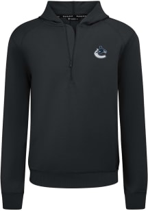 Levelwear Vancouver Canucks Mens Black Technic 3D Embroidered Patch Medium Weight Jacket