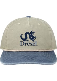 Drexel Dragons Skully Adjustable Adjustable Hat - Ash