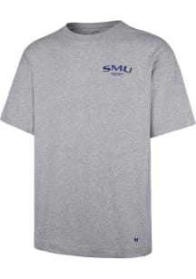 47 SMU Mustangs Grey Constantine Foundation Short Sleeve Fashion T Shirt