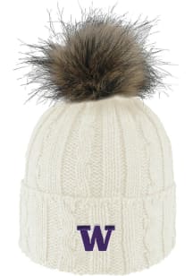 LogoFit Washington Huskies White Alps Womens Knit Hat