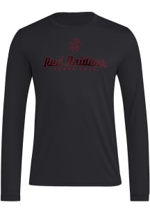 Adidas Texas Tech Red Raiders Black Let's Ride Pregame Long Sleeve T-Shirt