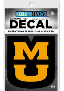 Missouri Tigers Licensed Mark Auto Decal - Black