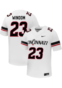 Jaidon Windom  Nike Cincinnati Bearcats White NIL Name And Number Football Jersey