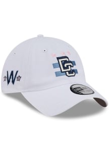 New Era Washington Nationals White Side Patch City Connect Casual Classic Womens Adjustable Hat