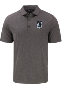 Cutter and Buck Minnesota United FC Black Forge Eco Stretch Big and Tall Polo