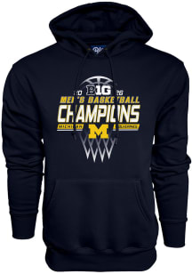 Blue 84 Michigan Wolverines Mens Navy Blue 2026 Big Ten Men's Basketball Regular Season Champions..