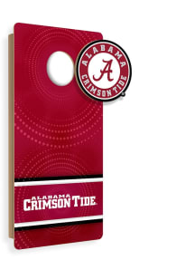 Alabama Crimson Tide Wall Art Hanging Corn Hole