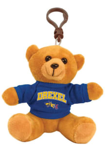 Drexel Dragons Bear Plush Keychain - Navy Blue