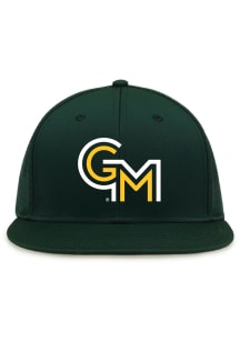 George Mason University Green Retro Bar Team Color Snapback Mens Snapback Hat