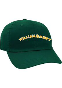 William & Mary Tribe Largo Adjustable Hat - Green