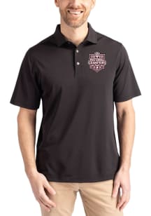 Cutter and Buck Indiana Hoosiers Crimson 2025 CFP National Champions Virtue Eco Pique Big and Tall..