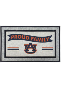 Auburn Tigers Proud Family 18x30 Door Mat