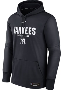 Nike New York Yankees Mens Navy Blue Authentic Collection Hood