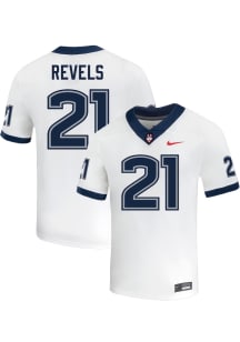 Tracy Revels  Nike UConn Huskies White NIL Name And Number Football Jersey