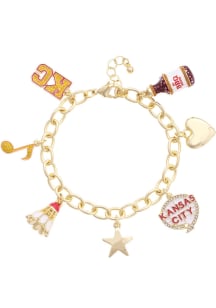 Kansas City Local Icons Charm Womens Bracelet