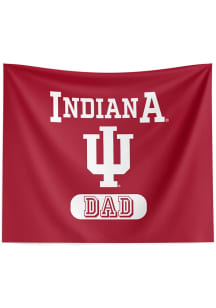 Indiana Hoosiers Dad 34x40 Tapestry Blanket