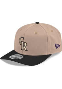 New Era Colorado Rockies Two-Tone GCP 9SEVENTY Adjustable Hat - Brown