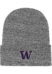 LogoFit Washington Huskies Dark Grey Bueller Mens Knit Hat