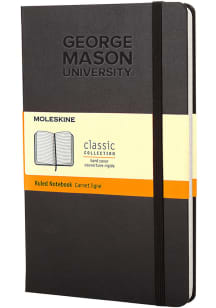 George Mason University Pocket Primary Logo Moleskine Journals - Black