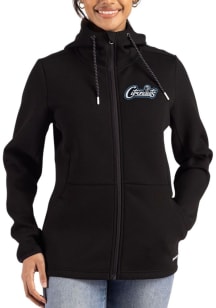 Cutter and Buck UCF Knights Womens Black Epic Comfort Full Zip Light Weight Jacket