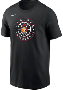 Nike Iowa State Cyclones Black Cyclone Basketball Cy Short Sleeve T Shirt