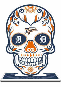 Detroit Tigers Skull Navy Blue Desk Accessory