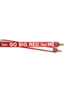 Nebraska Cornhuskers Hailey 2in Wide Womens Purse Strap