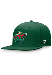 Minnesota Wild Green Core Structured Mens Snapback Hat
