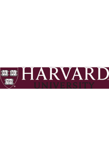 Harvard Crimson Logo Stickers - Maroon