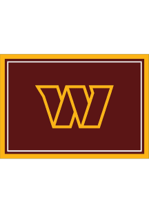 Washington Commanders 6x8 Spirit Rug Interior Rug - Burgundy