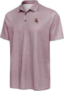 Antigua Arizona State Sun Devils Mens White Breeze Short Sleeve Polo
