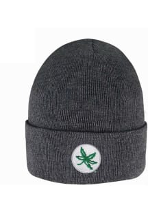 LogoFit Ohio State Buckeyes Dark Grey South Pole Mens Knit Hat