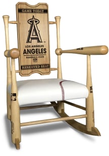 Los Angeles Angels Memories and Dreams Baseball Bat Rockers