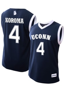 Dwayne Koroma  Genuine Collective UConn Huskies Navy Blue NIL Jersey