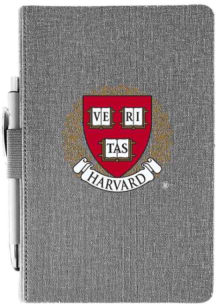 Harvard Crimson Journal with Pen Journals - Grey