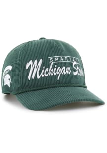 47 Michigan State Spartans Double Header Hitch Adjustable Hat - Green