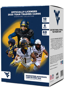 West Virginia Mountaineers 2025 Football Platinum Box Collectible NCAA Cards - Navy Blue