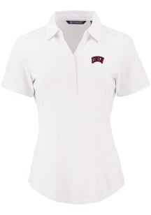 Cutter and Buck UNLV Runnin Rebels Womens White Forge Eco Polo Short Sleeve Polo Shirt