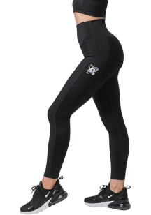 K-State Wildcats Womens Black Rib Pocket Pants