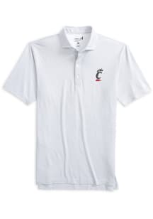 Johnnie O Cincinnati Bearcats Mens Black Slade Short Sleeve Fashion Polo