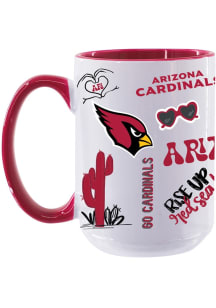 Arizona Cardinals Loco Ceramic Mug Ceramic Mug - Cardinal