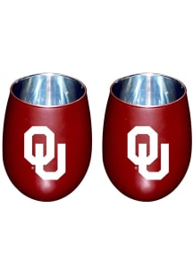 Oklahoma Sooners 12oz Stainless Steel Matte Tumbler - Crimson