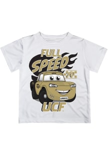 Vive La Fete UCF Knights Toddler White Full Speed Short Sleeve T-Shirt