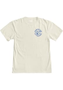 Blue 84 Pitt Panthers Ivory Rose Bowled Short Sleeve Fashion T Shirt