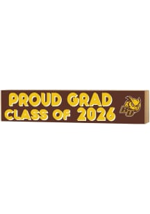 KH Sports Fan Rowan University Class of 2026 Block Sign - Brown