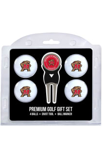 Maryland Terrapins Divot Tool 4 Pack Golf Gift Set